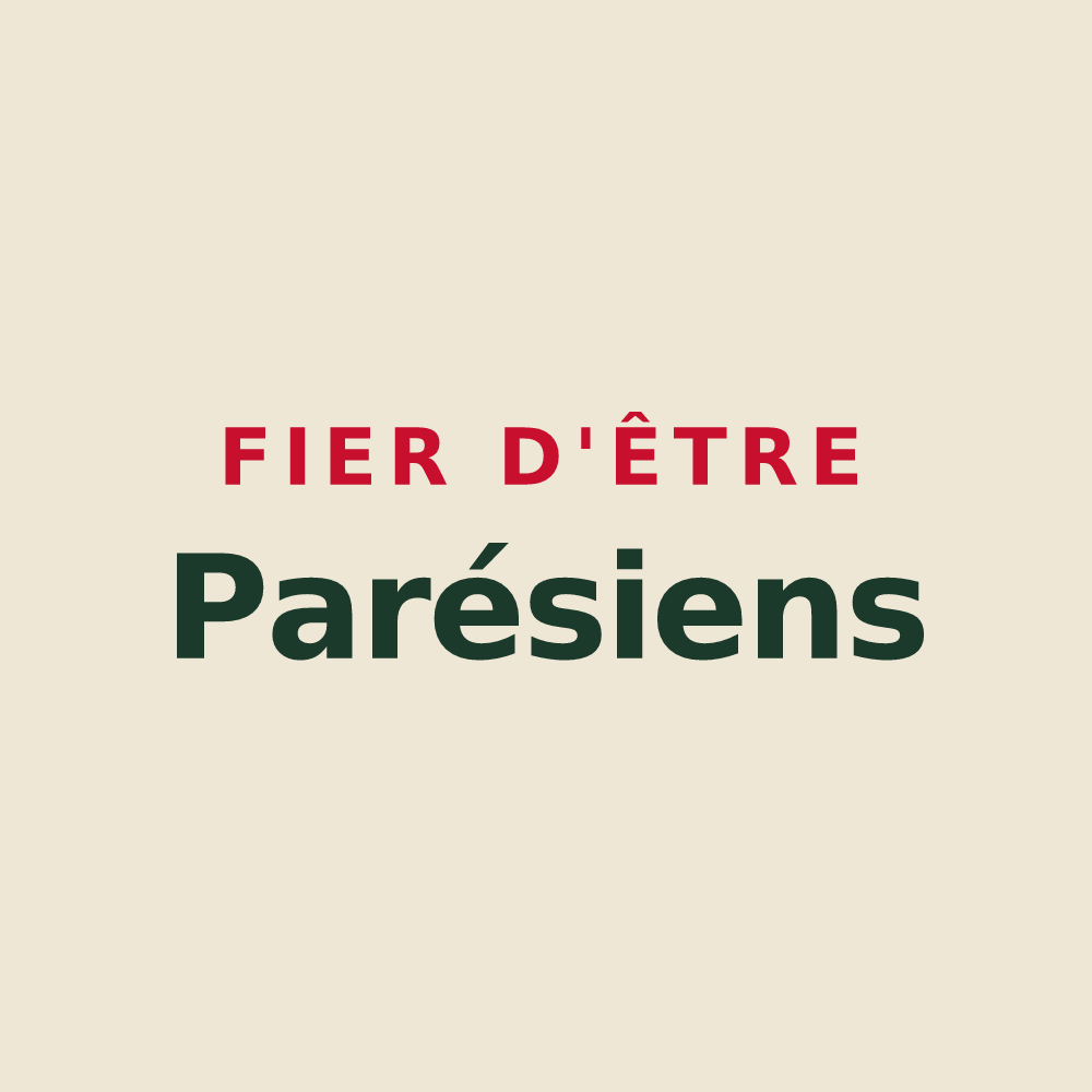 Tote bag « Fier d'être Parésiens » — design pour Parey-sous-Montfort