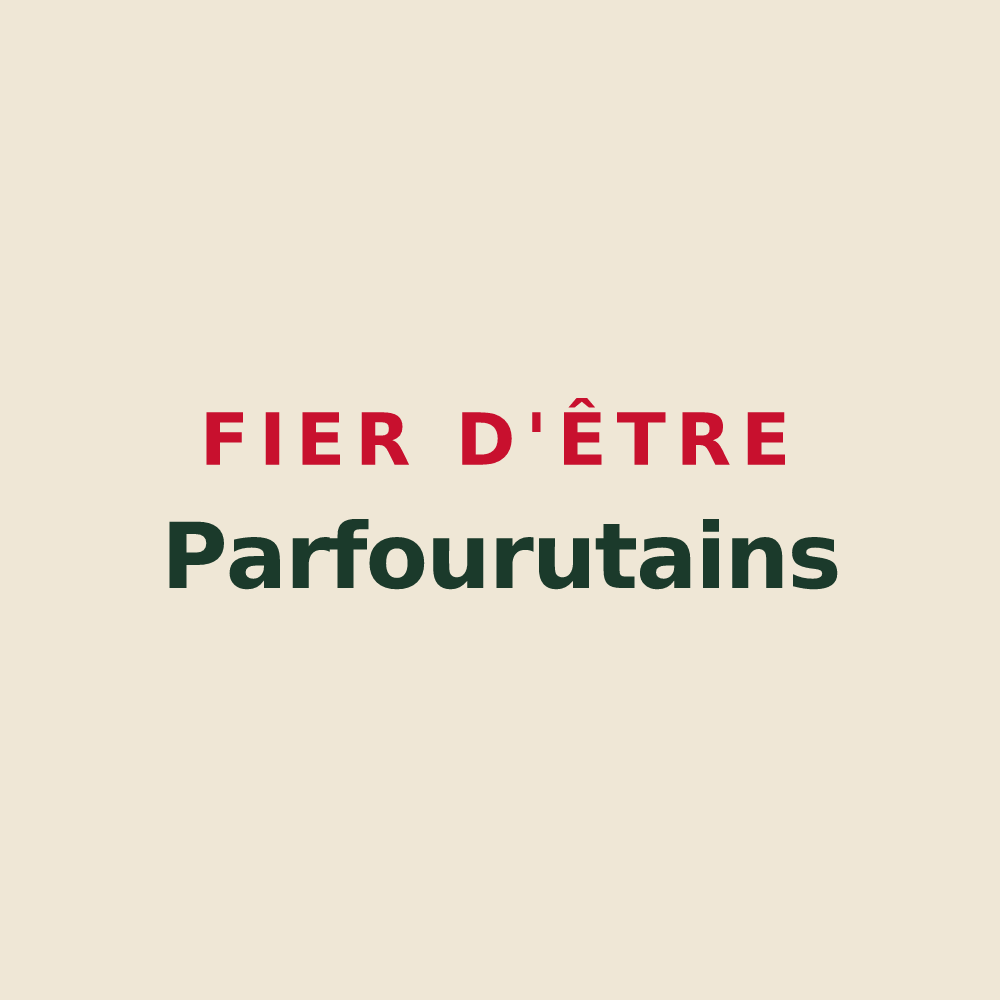 Tote bag « Fier d'être Parfourutains » — design pour Parfouru-sur-Odon