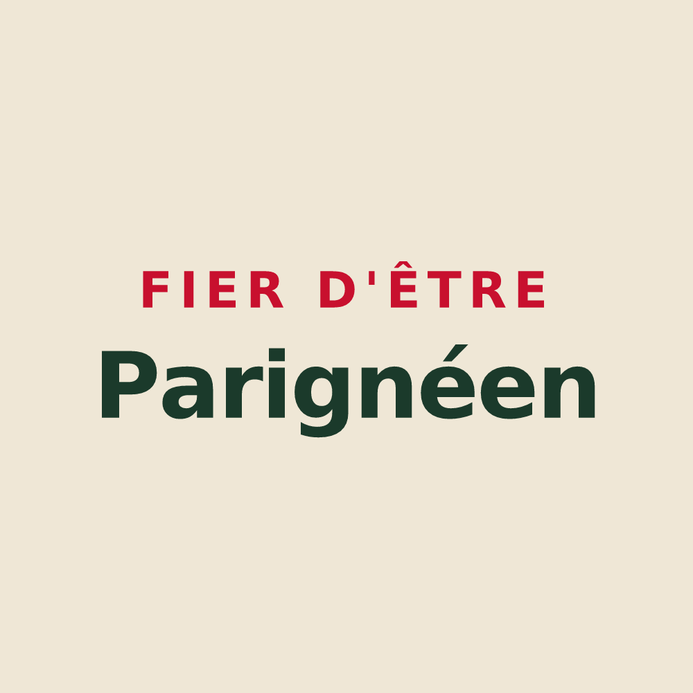 Tote bag « Fier d'être Parignéen » — design pour Parigné-sur-Braye