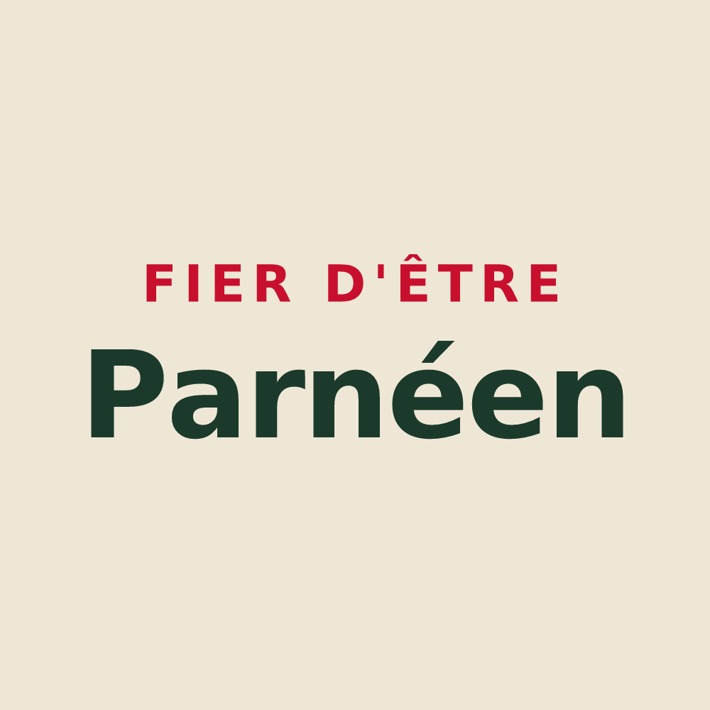 Tote bag « Fier d'être Parnéen » — design pour Parné-sur-Roc