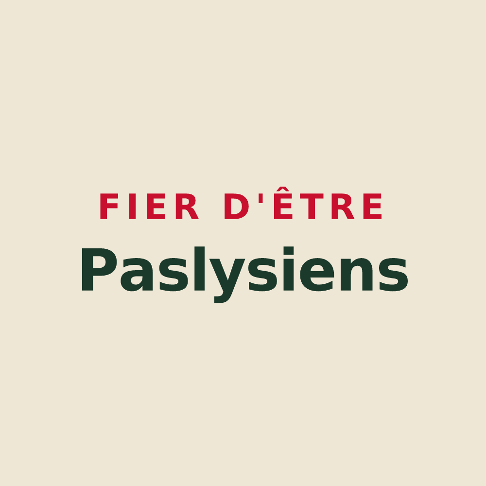 Tote bag « Fier d'être Paslysiens » — design pour Pasly