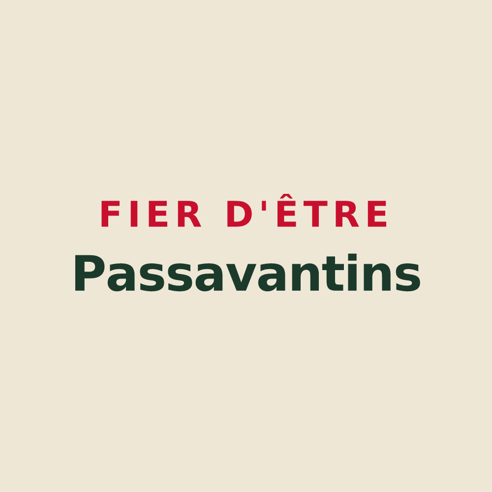 Tote bag « Fier d'être Passavantins » — design pour Passavant-en-Argonne