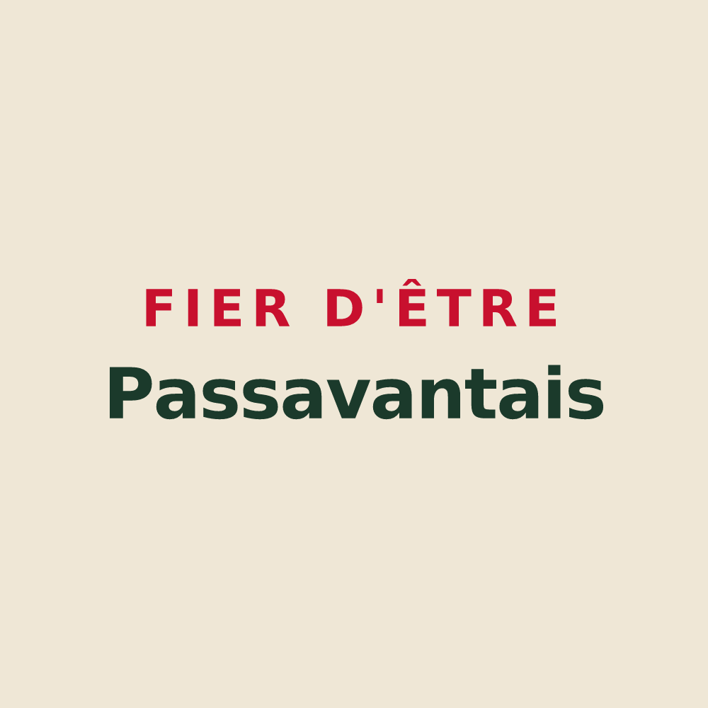 Tote bag « Fier d'être Passavantais » — design pour Passavant-sur-Layon