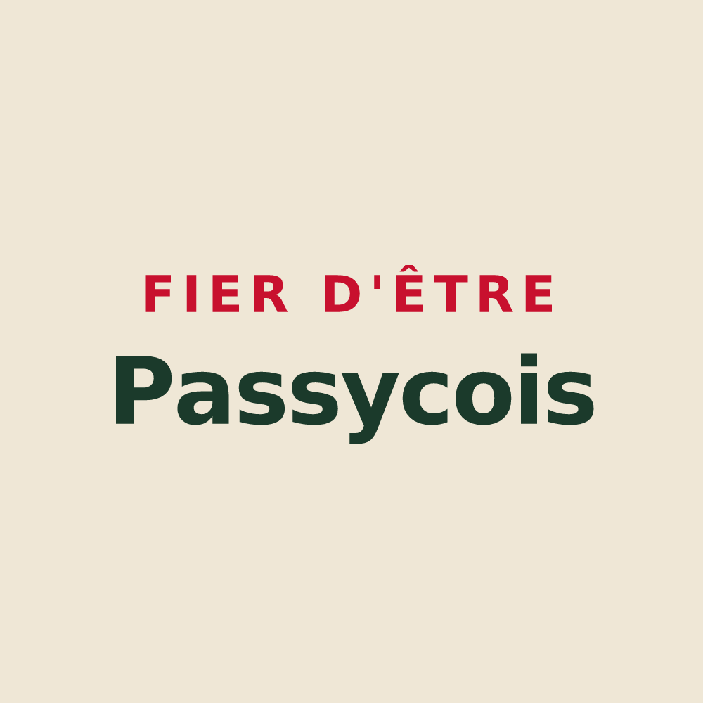 Tote bag « Fier d'être Passycois » — design pour Passy