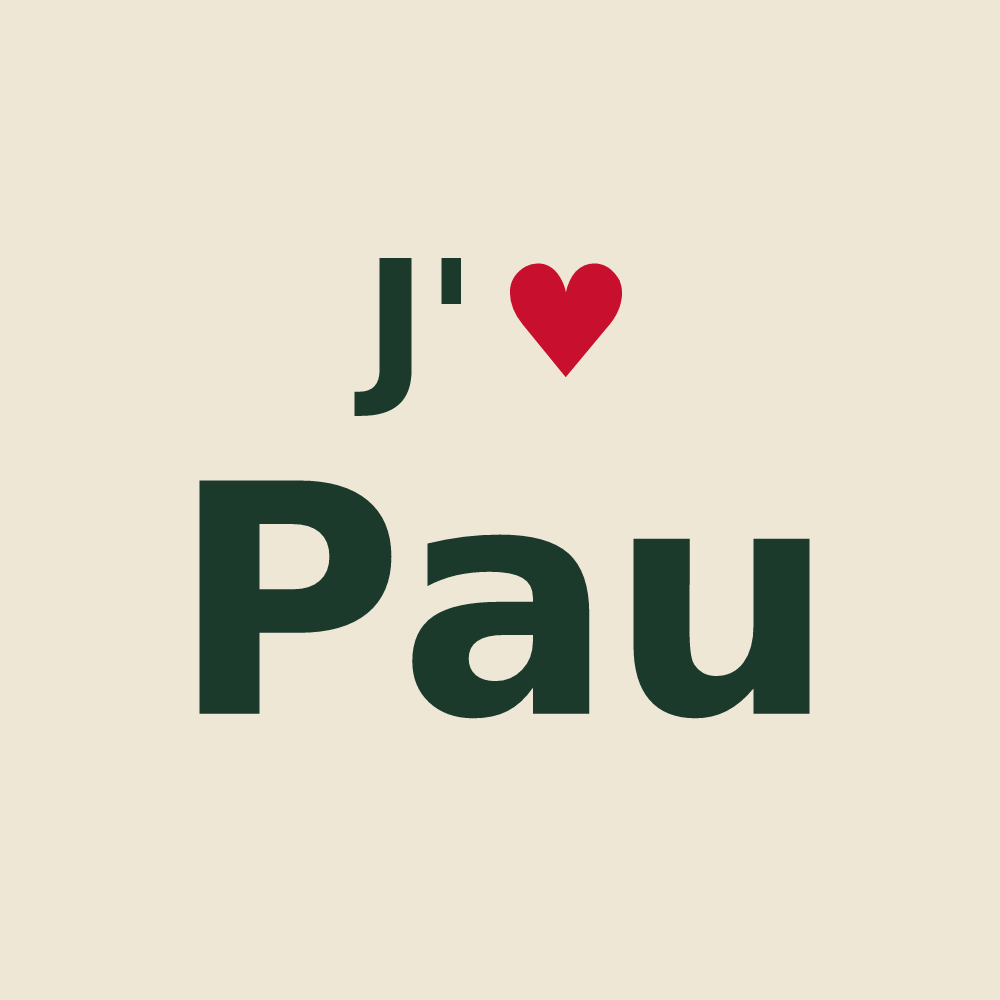 Tote bag personnalisé Pau — design J'aime Pau