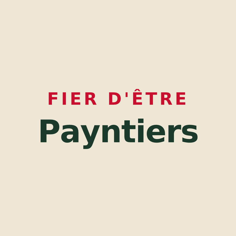 Tote bag « Fier d'être Payntiers » — design pour Payns