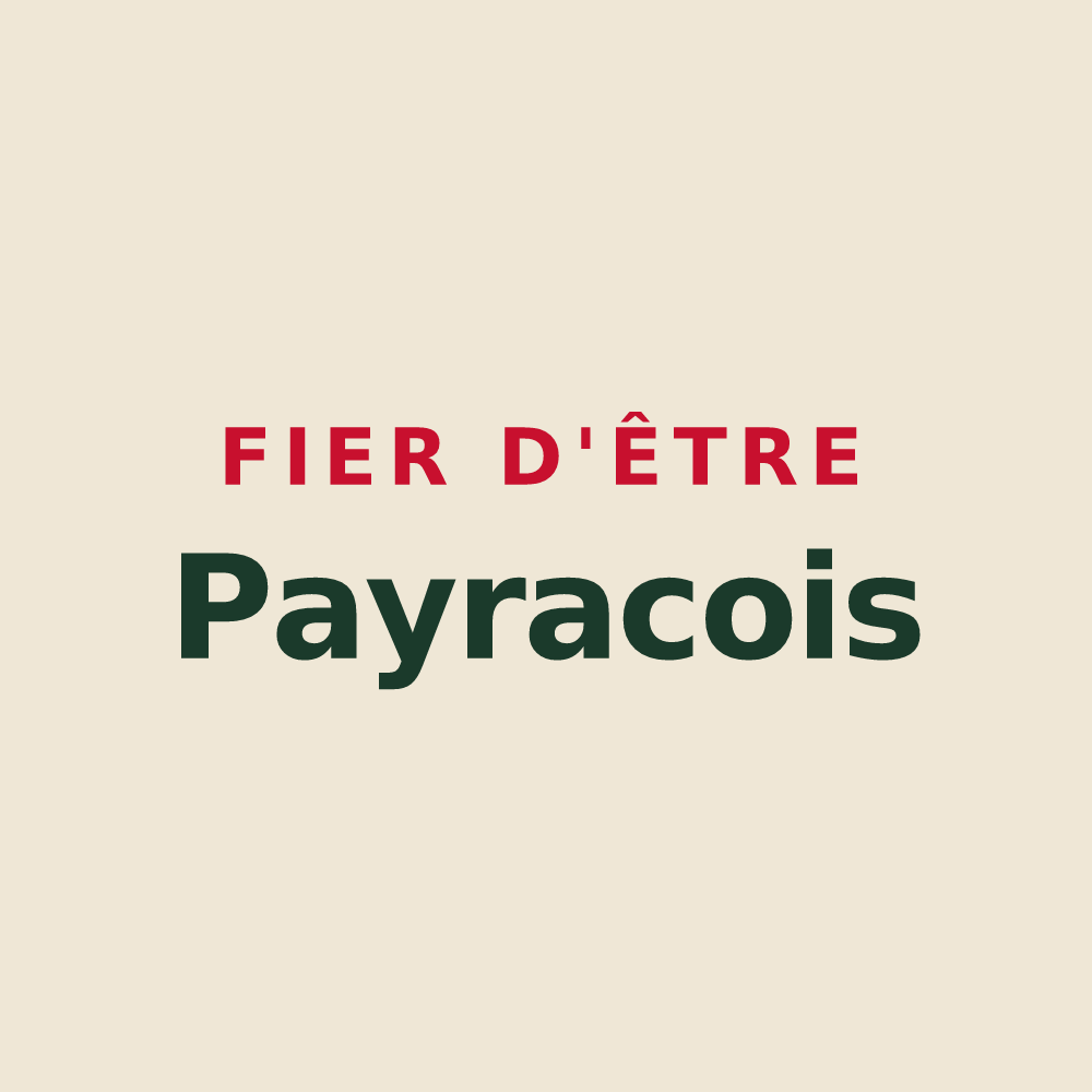 Tote bag « Fier d'être Payracois » — design pour Payrac