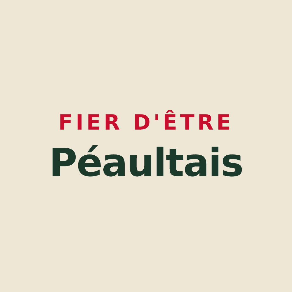 Tote bag « Fier d'être Péaultais » — design pour Péault