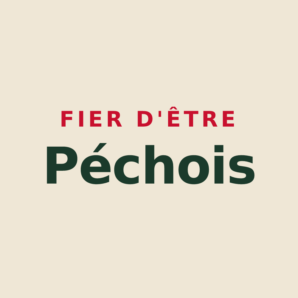 Tote bag « Fier d'être Péchois » — design pour Pech