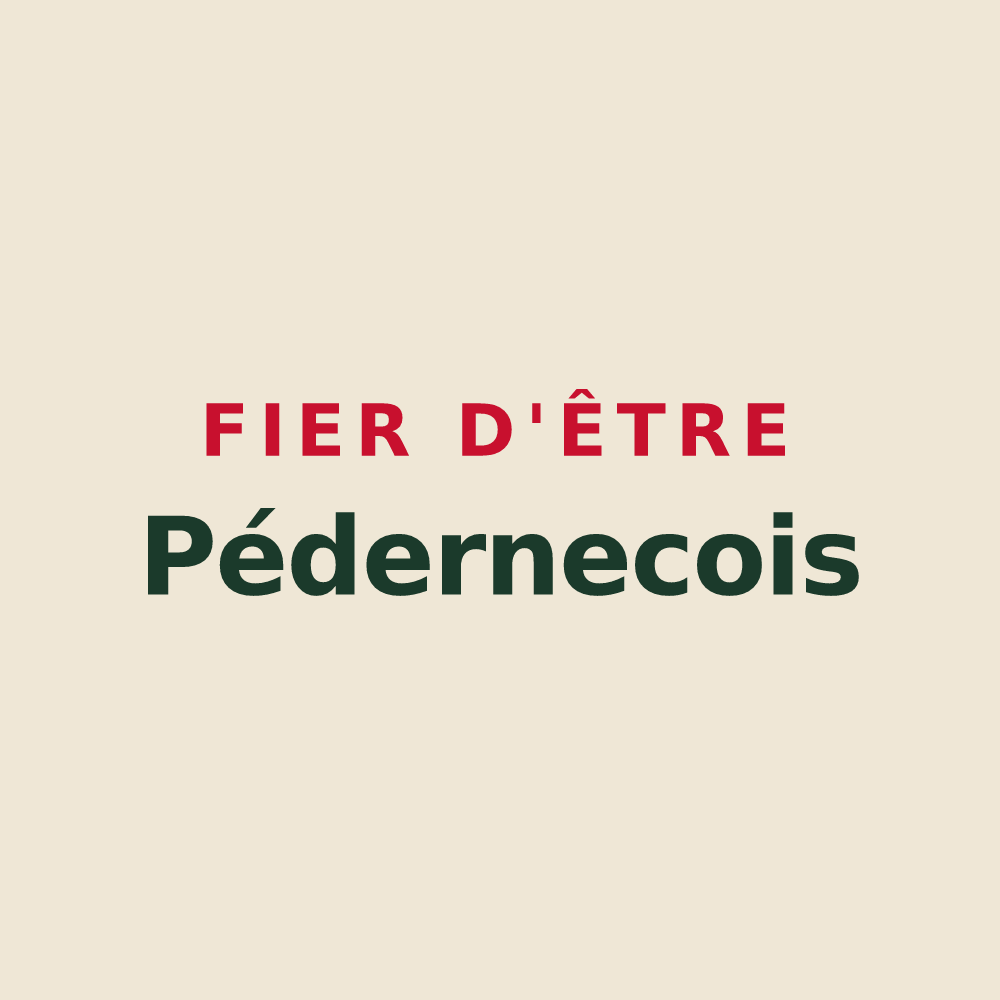 Tote bag « Fier d'être Pédernecois » — design pour Pédernec