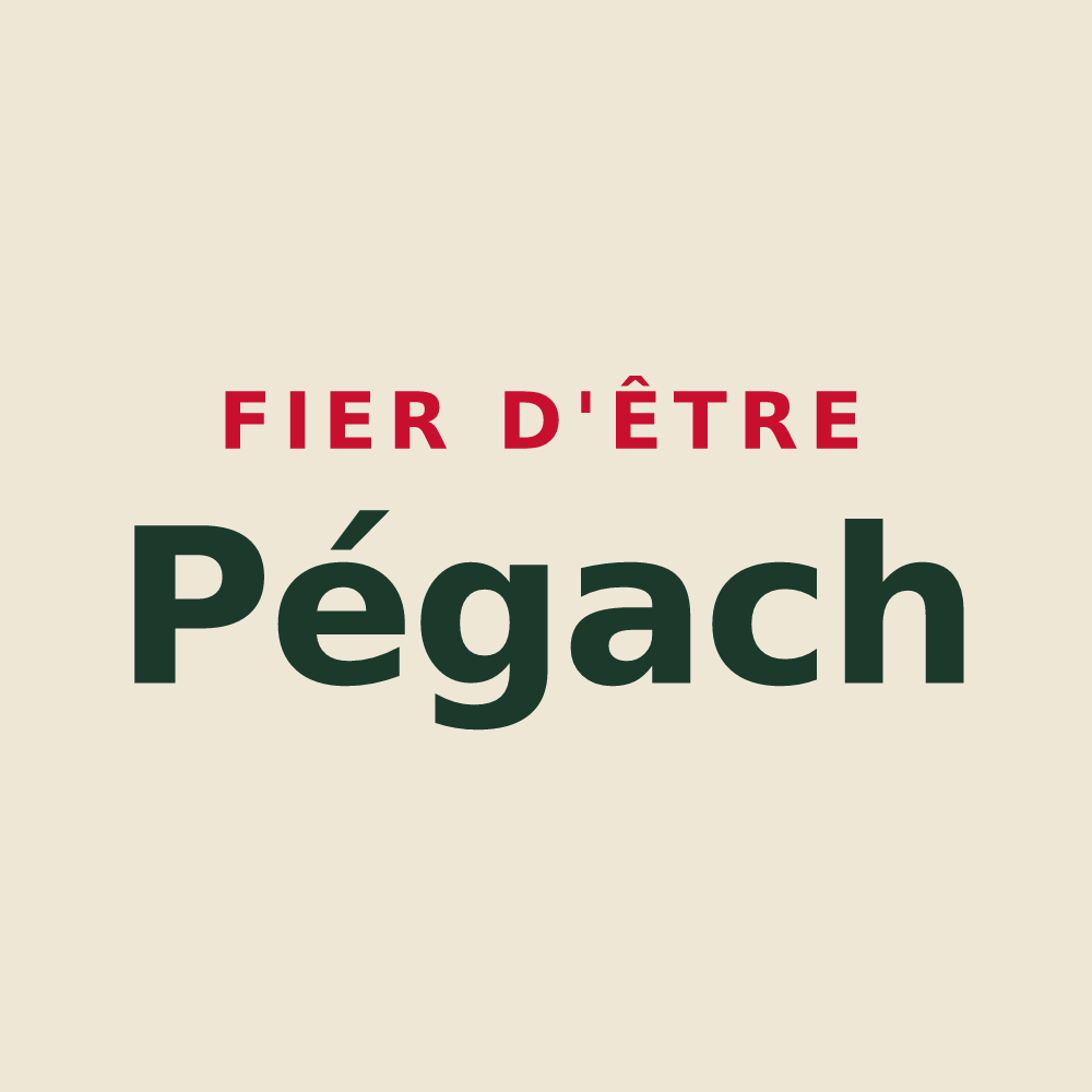 Tote bag « Fier d'être Pégach » — design pour Pégairolles-de-Buèges
