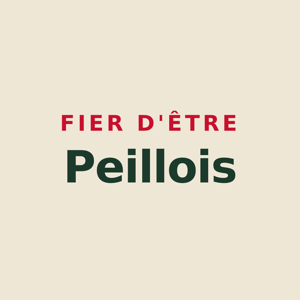 Tote bag « Fier d'être Peillois » — design pour Peille