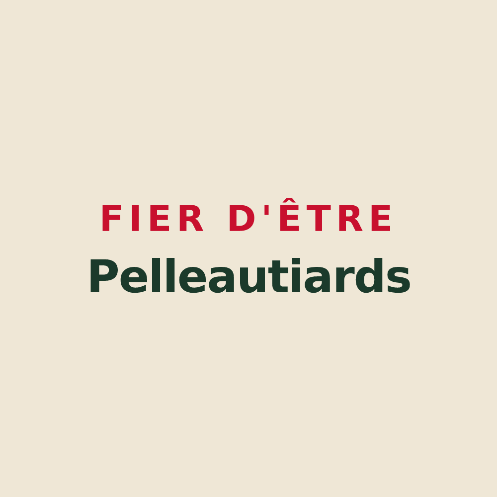 Tote bag « Fier d'être Pelleautiards » — design pour Pelleautier