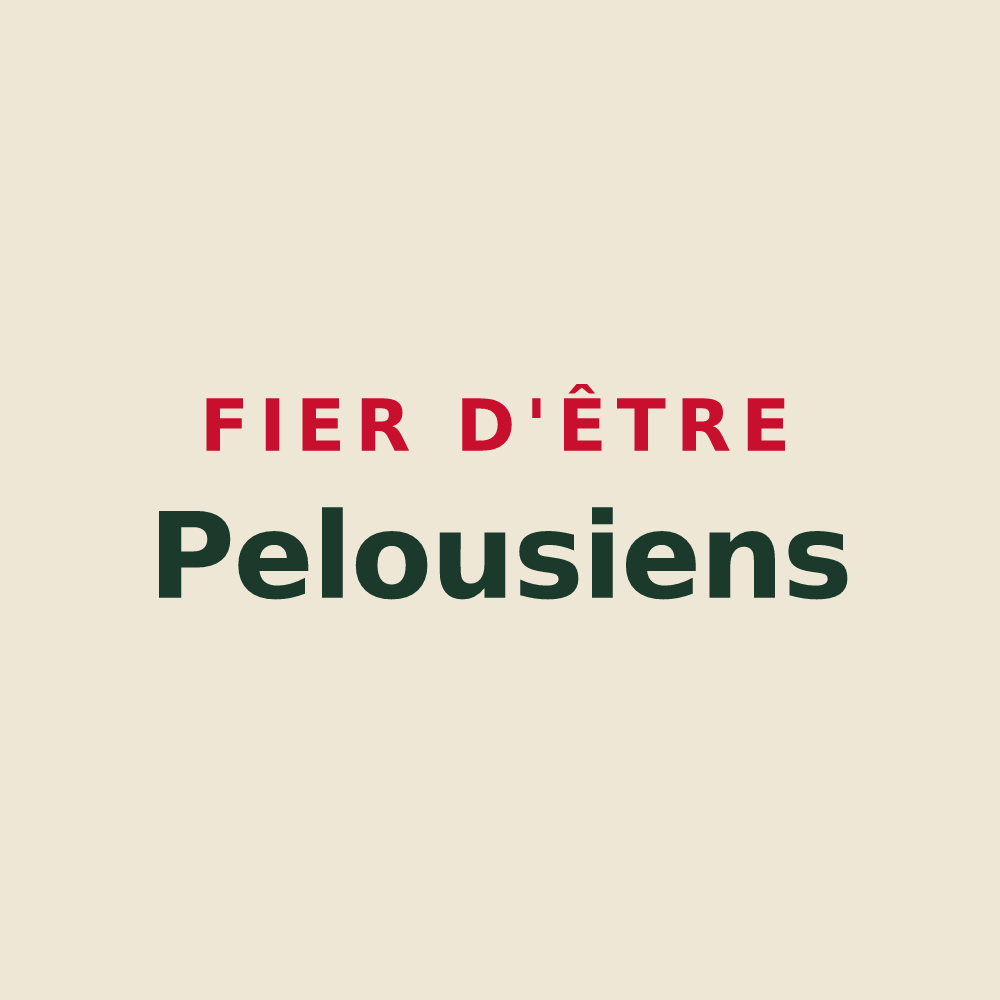 Tote bag « Fier d'être Pelousiens » — design pour Pelouse