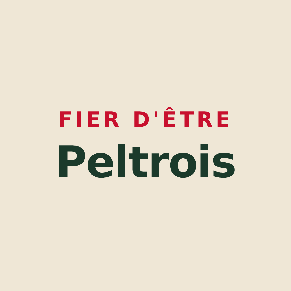 Tote bag « Fier d'être Peltrois » — design pour Peltre