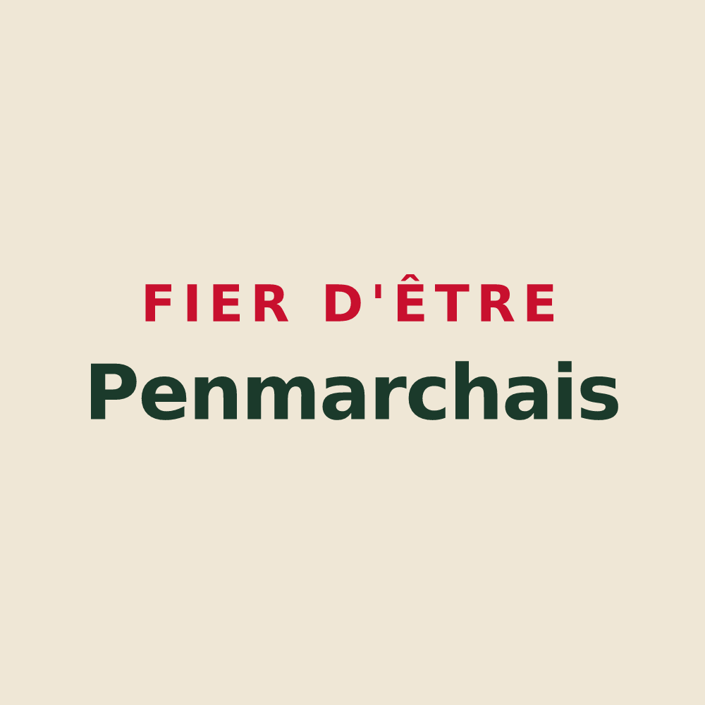 Tote bag « Fier d'être Penmarchais » — design pour Penmarch