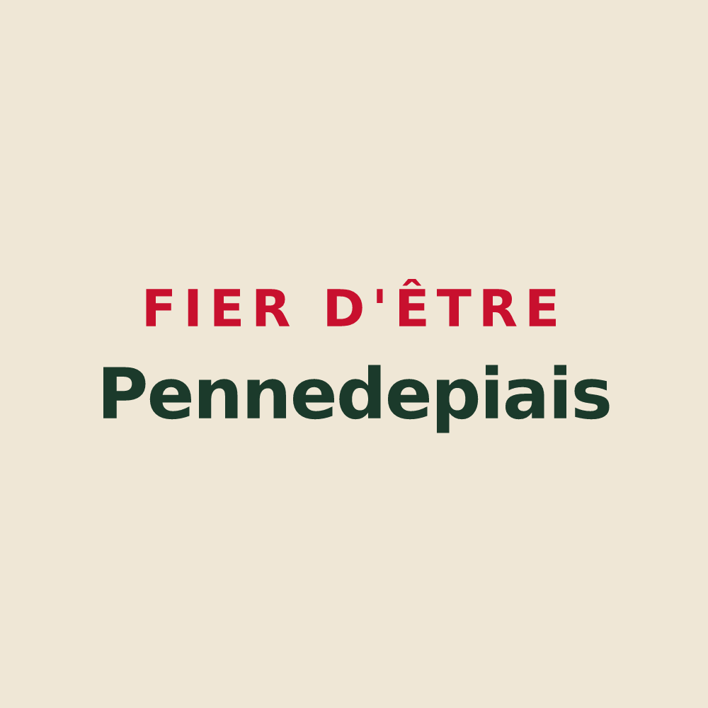 Tote bag « Fier d'être Pennedepiais » — design pour Pennedepie
