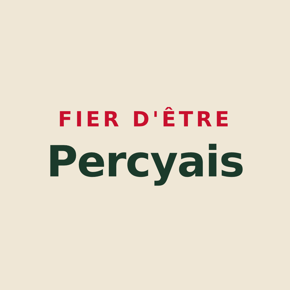 Tote bag « Fier d'être Percyais » — design pour Percy-en-Normandie