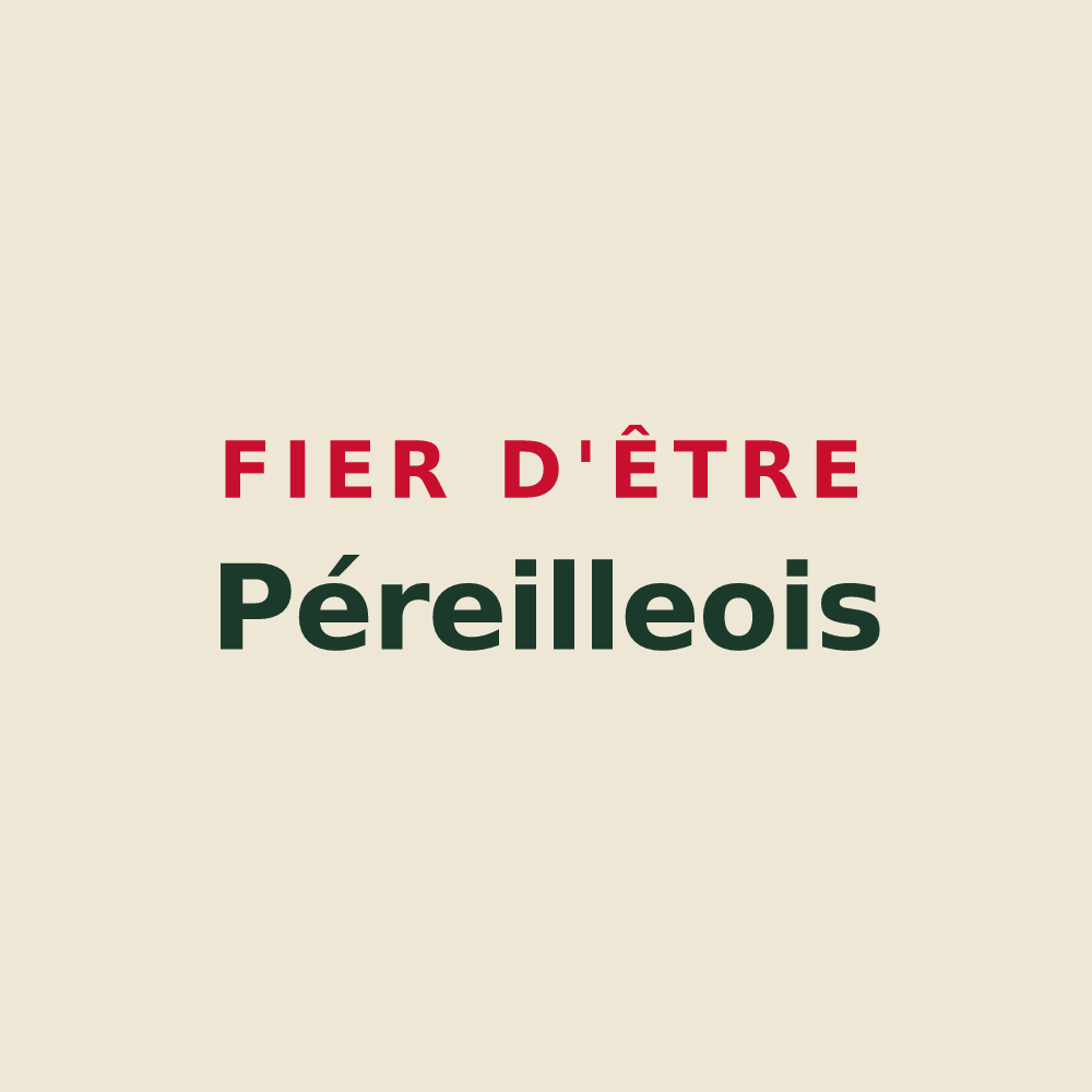 Tote bag « Fier d'être Péreilleois » — design pour Péreille