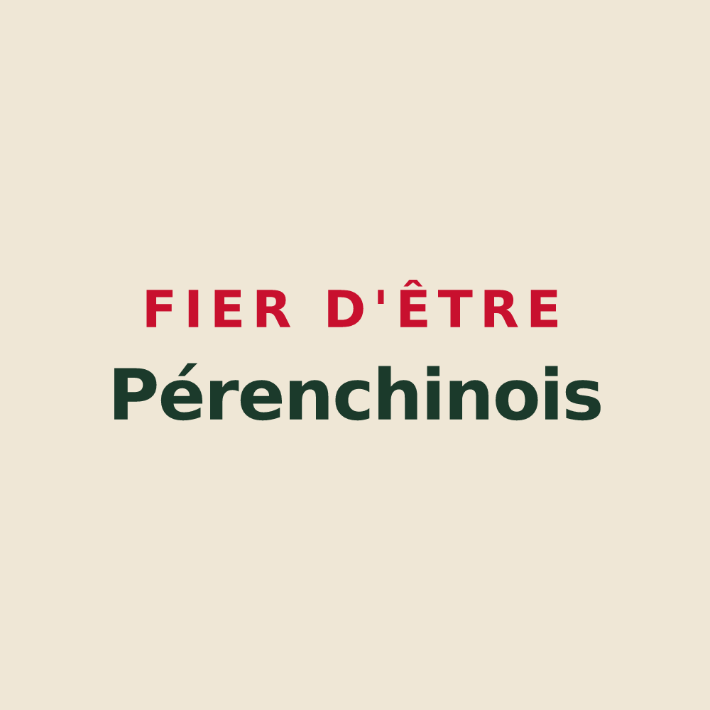 Tote bag « Fier d'être Pérenchinois » — design pour Pérenchies