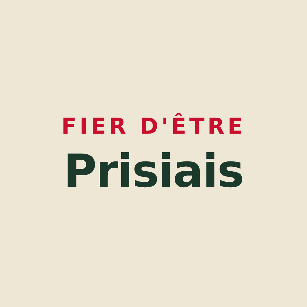 Tote bag « Fier d'être Prisiais » — design pour Périers