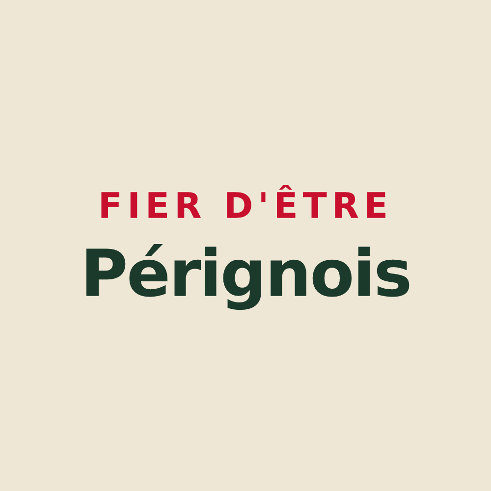 Tote bag « Fier d'être Pérignois » — design pour Périgneux