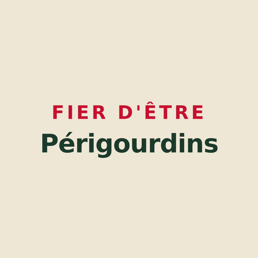 Tote bag « Fier d'être Périgourdins » — design pour Périgueux