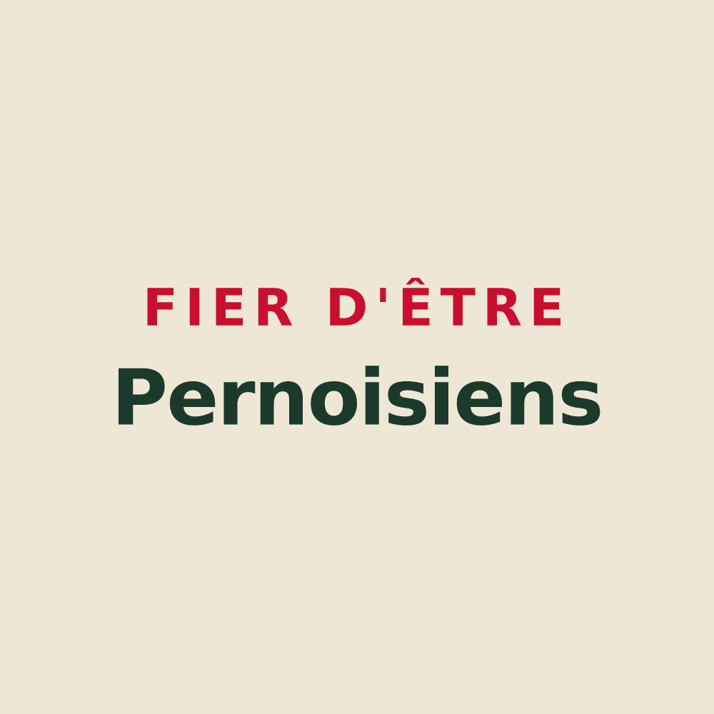 Tote bag « Fier d'être Pernoisiens » — design pour Pernois