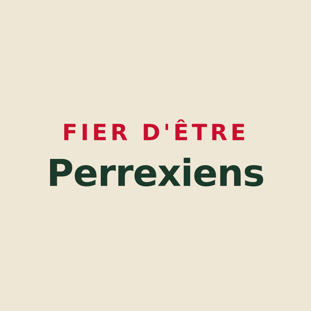 Tote bag « Fier d'être Perrexiens » — design pour Perrex