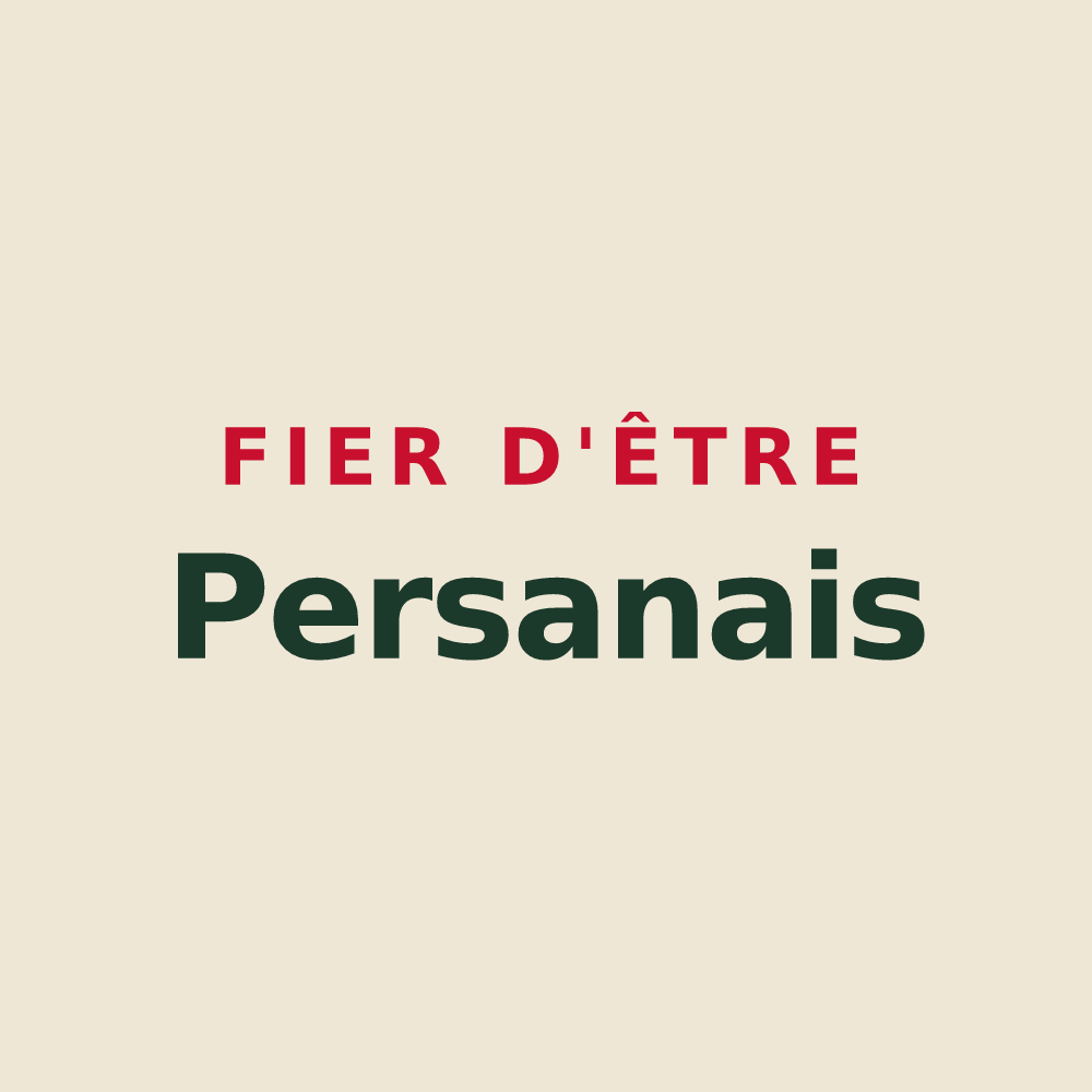 Tote bag « Fier d'être Persanais » — design pour Persan