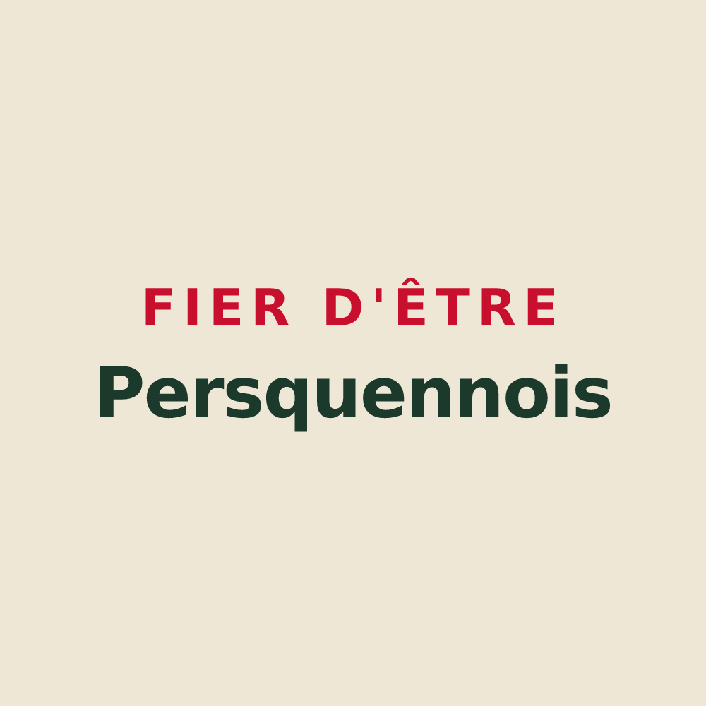 Tote bag « Fier d'être Persquennois » — design pour Persquen