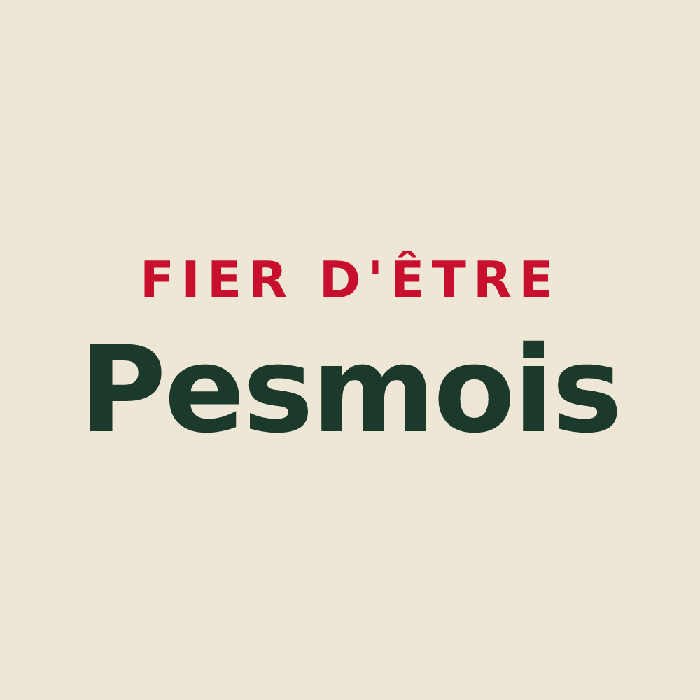 Tote bag « Fier d'être Pesmois » — design pour Pesmes