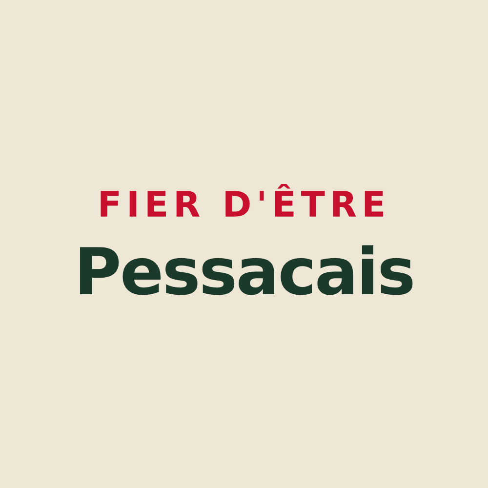 Tote bag « Fier d'être Pessacais » — design pour Pessac