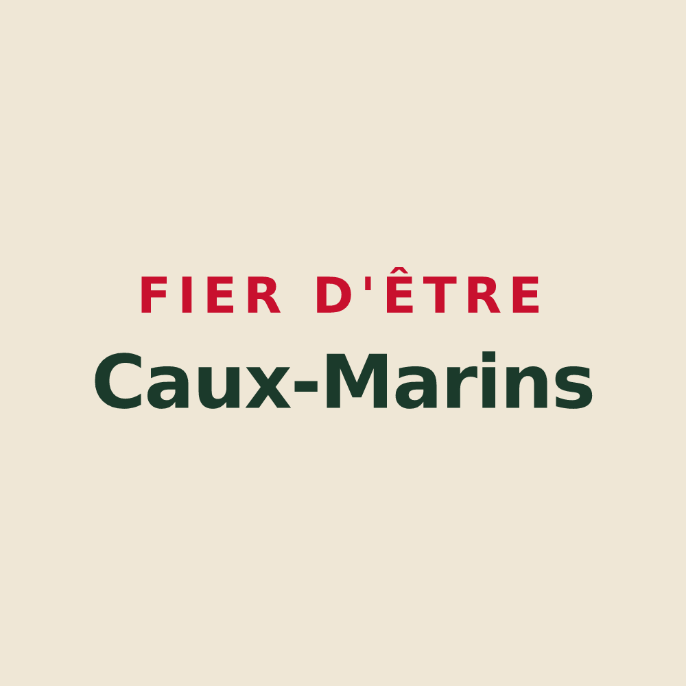 Tote bag « Fier d'être Caux-Marins » — design pour Petit-Caux