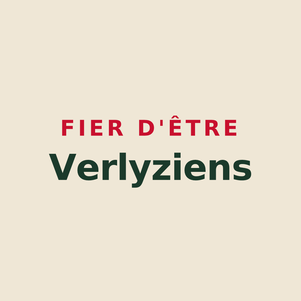 Tote bag « Fier d'être Verlyziens » — design pour Petit-Verly