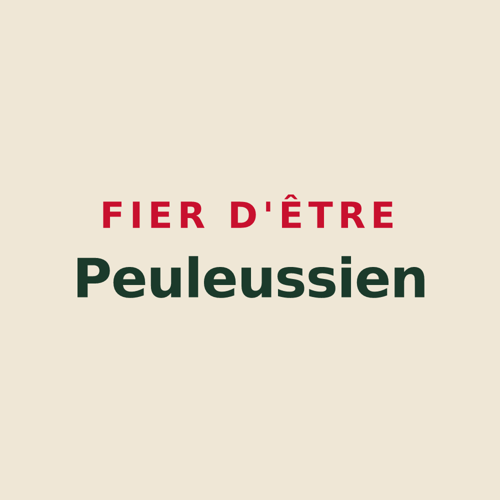 Tote bag « Fier d'être Peuleussien » — design pour Peux-et-Couffouleux