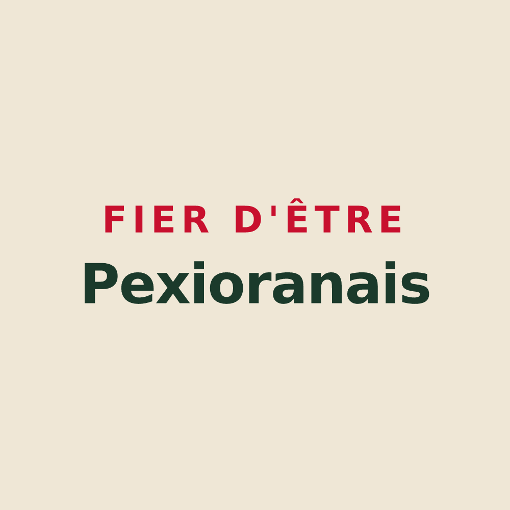 Tote bag « Fier d'être Pexioranais » — design pour Pexiora