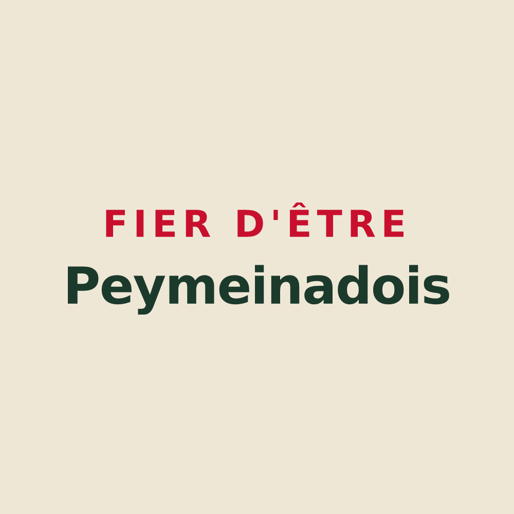 Tote bag « Fier d'être Peymeinadois » — design pour Peymeinade