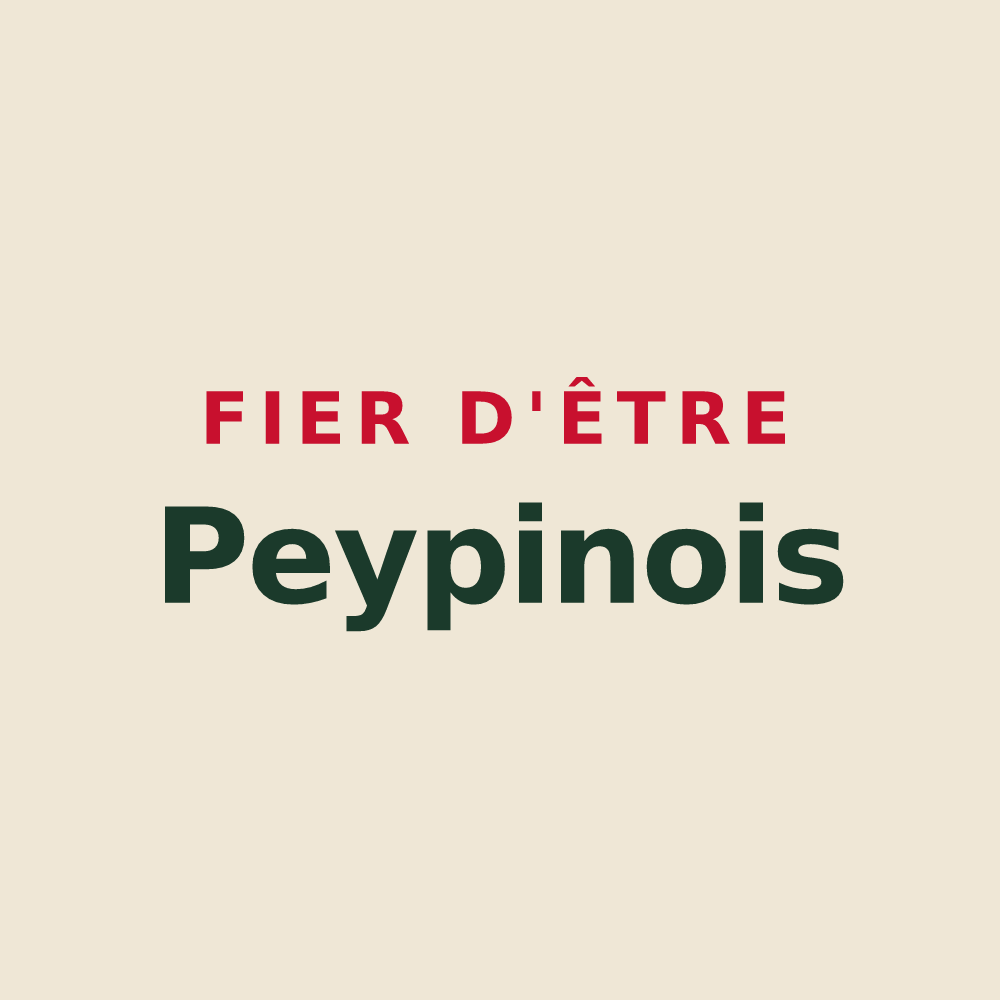 Tote bag « Fier d'être Peypinois » — design pour Peypin-d'Aigues