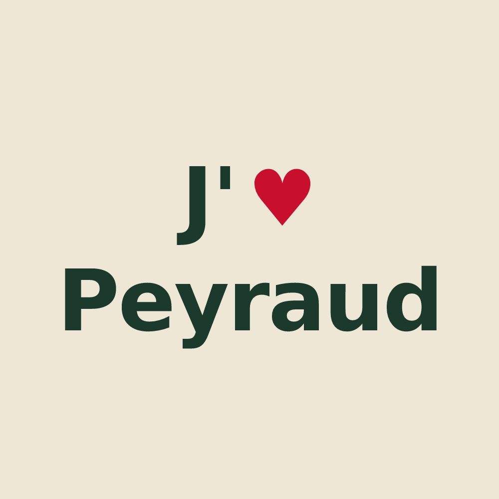 Tote bag personnalisé Peyraud — design J'aime Peyraud