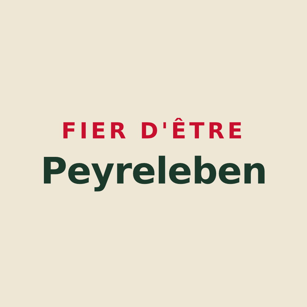 Tote bag « Fier d'être Peyreleben » — design pour Peyreleau