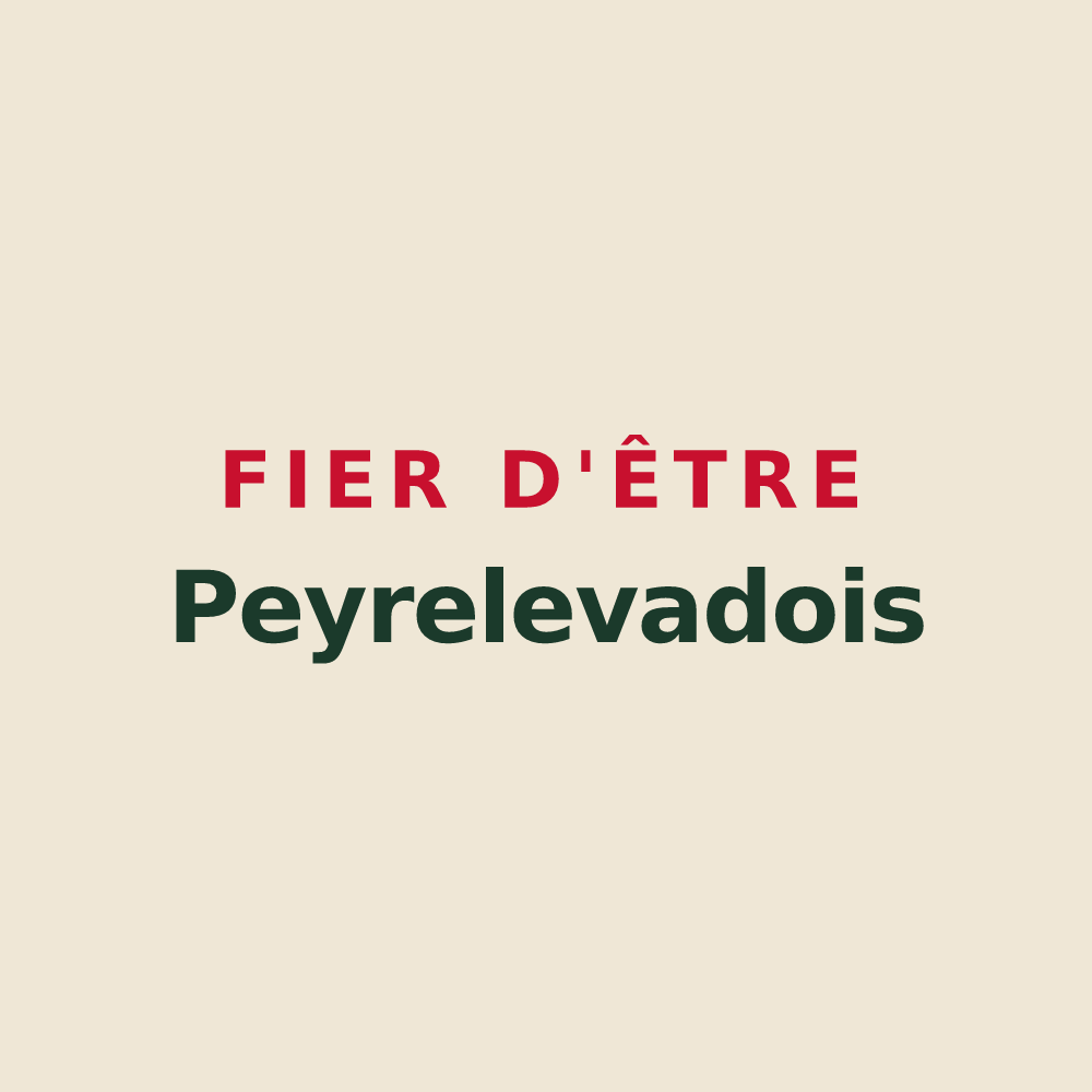 Tote bag « Fier d'être Peyrelevadois » — design pour Peyrelevade