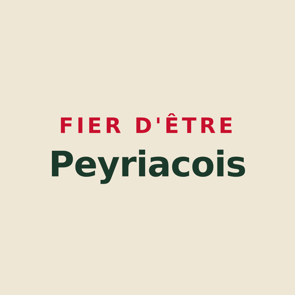 Tote bag « Fier d'être Peyriacois » — design pour Peyriac-de-Mer