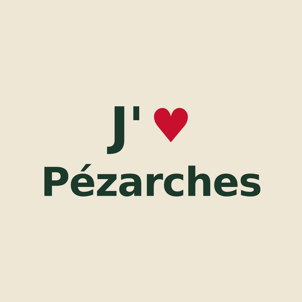 Tote bag personnalisé Pézarches — design J'aime Pézarches