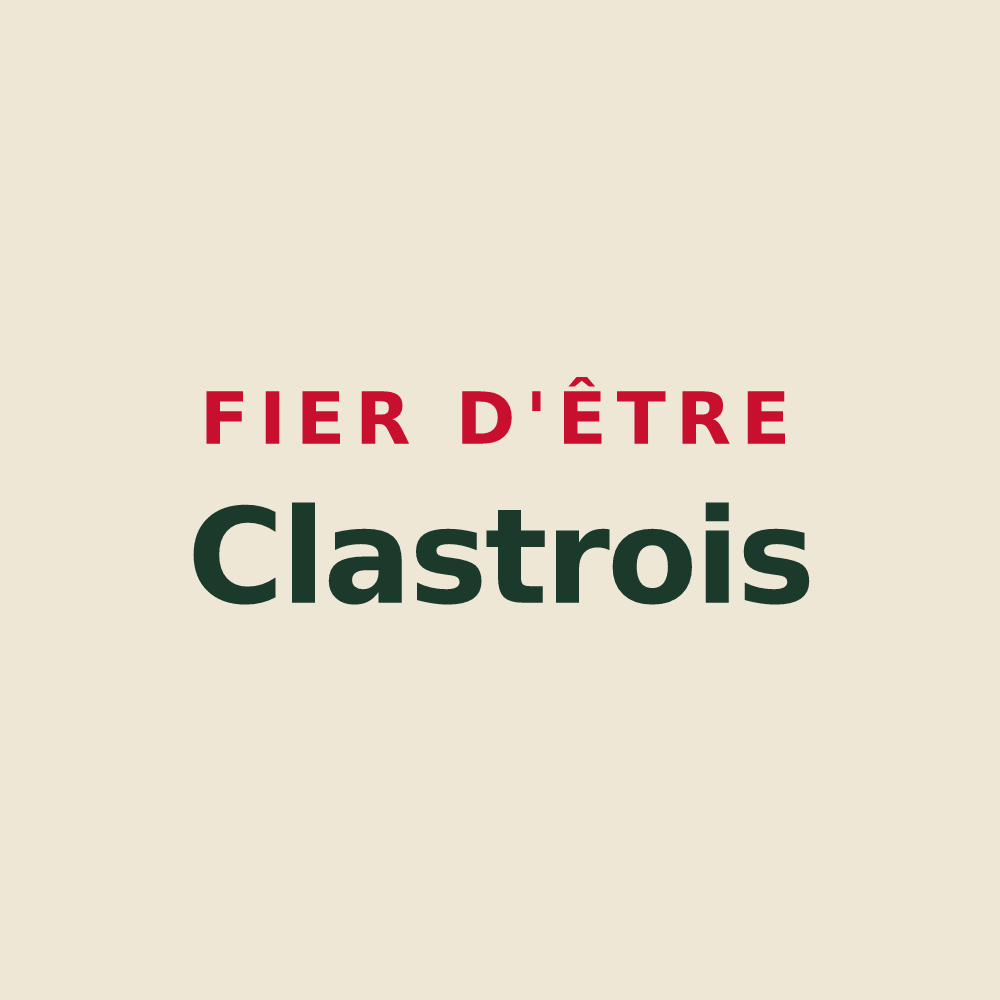 Tote bag « Fier d'être Clastrois » — design pour Piégros-la-Clastre