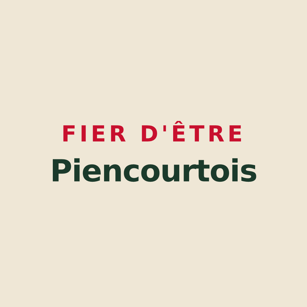 Tote bag « Fier d'être Piencourtois » — design pour Piencourt