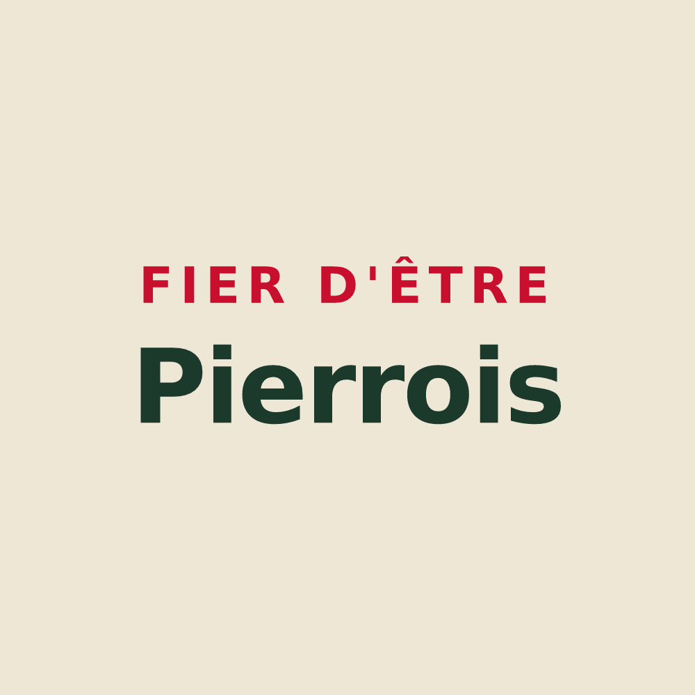 Tote bag « Fier d'être Pierrois » — design pour Pierre-de-Bresse