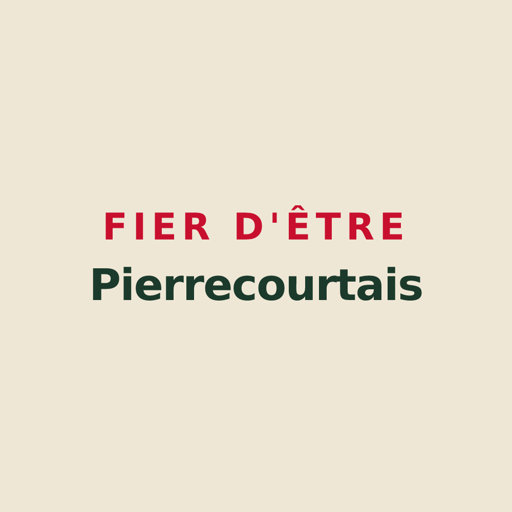 Tote bag « Fier d'être Pierrecourtais » — design pour Pierrecourt