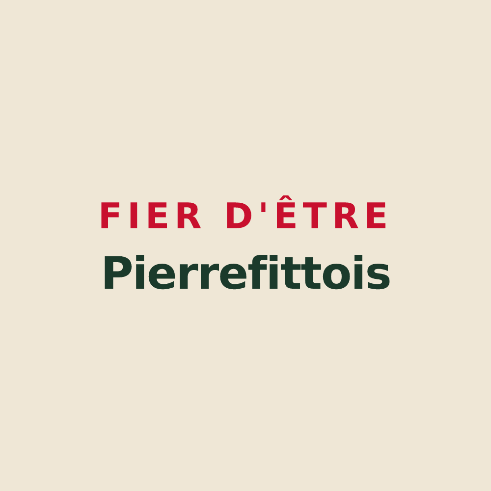 Tote bag « Fier d'être Pierrefittois » — design pour Pierrefitte-sur-Aire