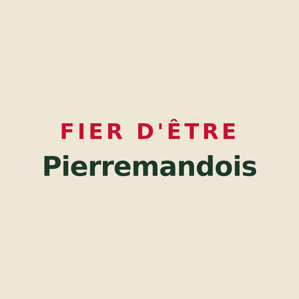 Tote bag « Fier d'être Pierremandois » — design pour Pierremande